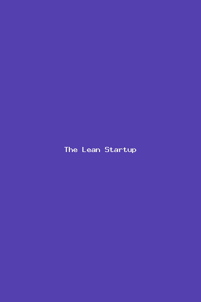 The Lean Startup